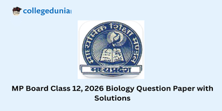 MP Board Class 12 Biology 2026 Question Paper with Solution PDF - Available